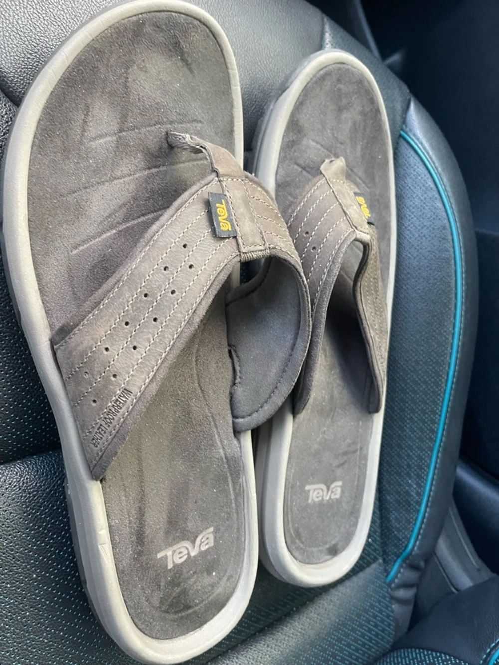 Teva Langdon Flip Sandals in the Walnut colorway